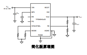 TI德州仪器TPSM843820E DCDC降压电源模块