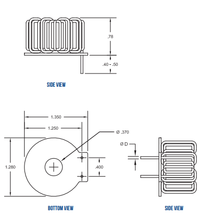 HCL3系列高功率电感器Vanguard Electronics