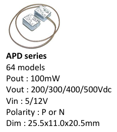 APD系列高压电源模块