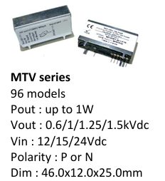 MTV系列高压电源模块