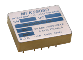 Interpoint MFK系列DC-DC转换器：MFK285R7S,MFK2805D,MFK2812D