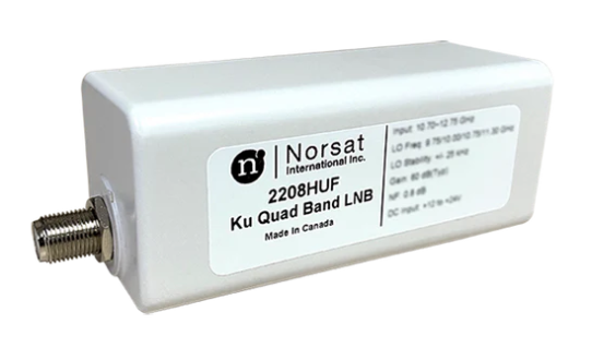 Norsat 2007XUAF四频Ku波段PLL LNB