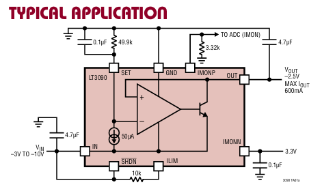 LT3090EDD线性稳压器(LDO)现货供应