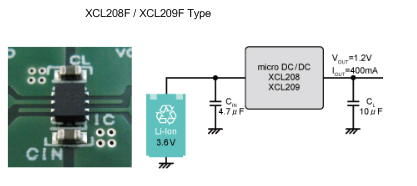 XCL208A103DR降压DC-DC电源模块Torex特瑞仕