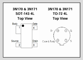 Linear Systems 3N170/3N171单N沟道增强型MOSFET